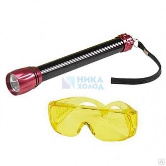 UV набор CPS 413010 (фонарик+очки) для поиска утечек хладагентов (010131)